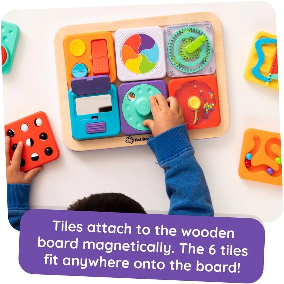Fat Brain Toys modulinis sensorinis rinkinys „PlayTab“