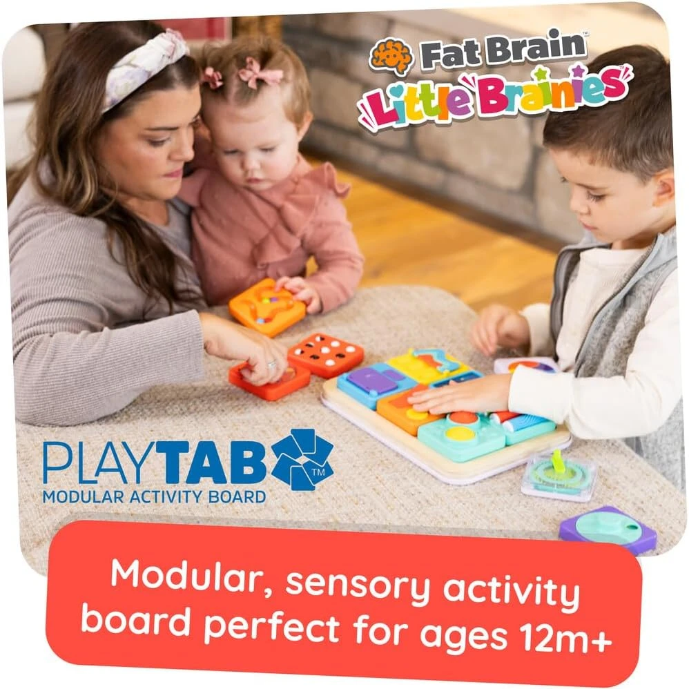 Fat Brain Toys modulinis sensorinis rinkinys „PlayTab“
