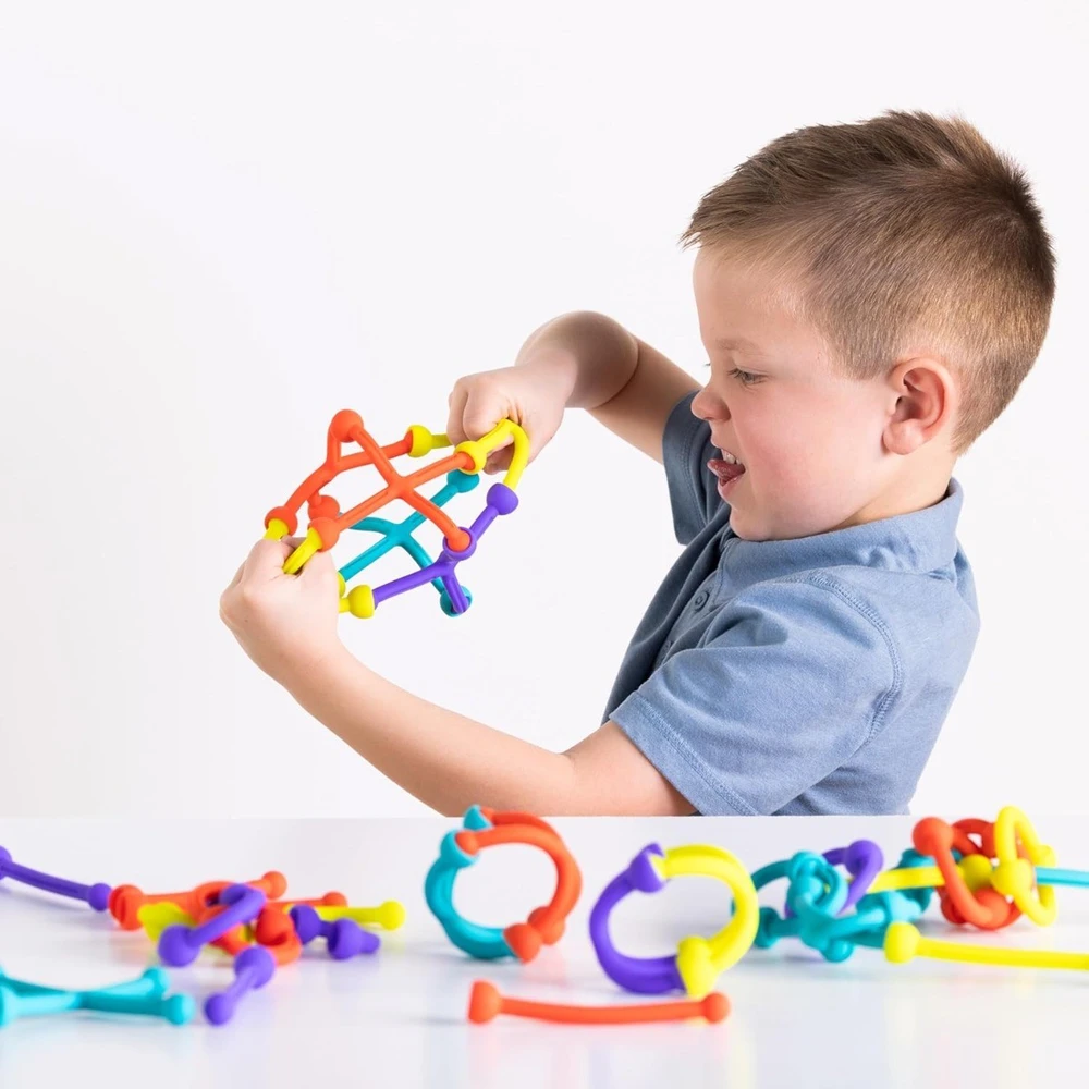 Fat Brain Toys Plip Kit – silikoninis konstruktorius