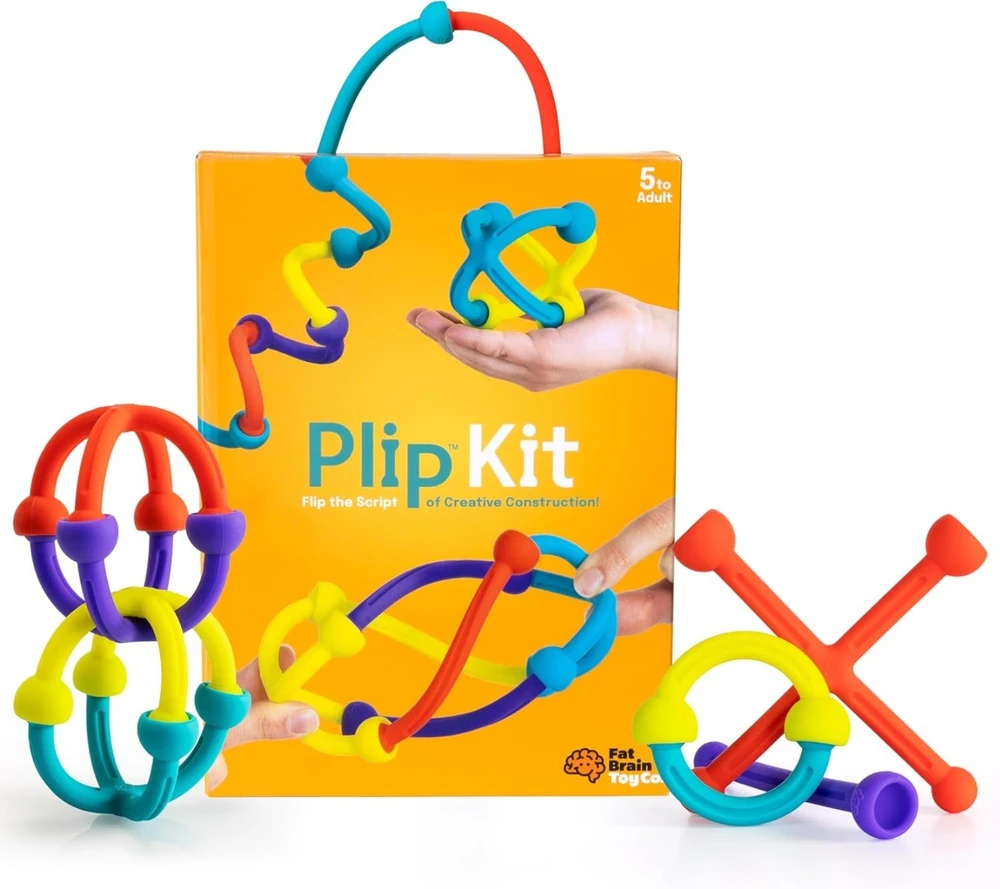 Fat Brain Toys Plip Kit – silikoninis konstruktorius