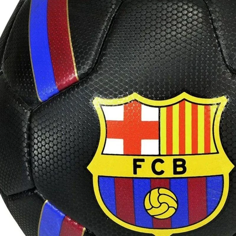 futbolo kamuolys FC Barcelona juodas R.5