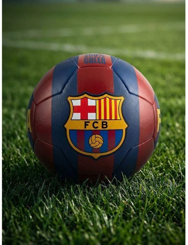 FC Barcelona Oficialiai licencijuotas Futbolo kamuolys BB1026