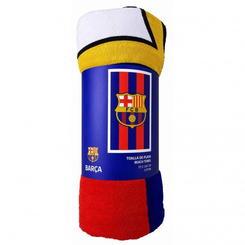FC Barcelona paplūdimio rankšluostis blaugrana Jr 118569 70x140 cm