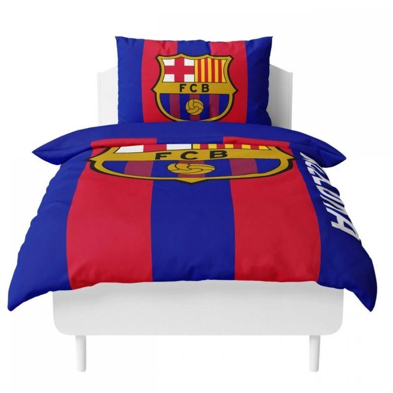 FC Barcelona patalynės komplektas 135x200 + 50x75 cm mikropluoštas 119122