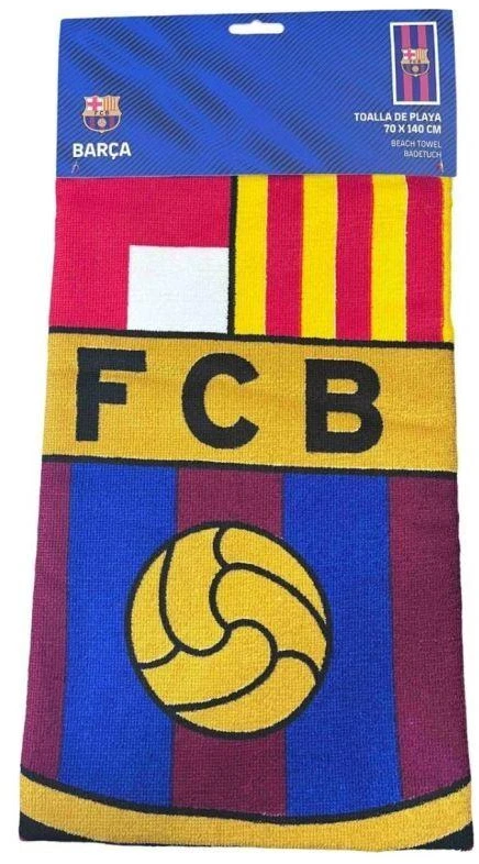 FC Barcelona rankšluostis 70x140 cm, mikropluoštas, 120042