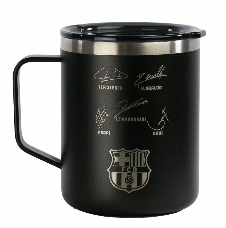 Runbott FC Barcelona termo puodelis su autografais 400 ml 972195