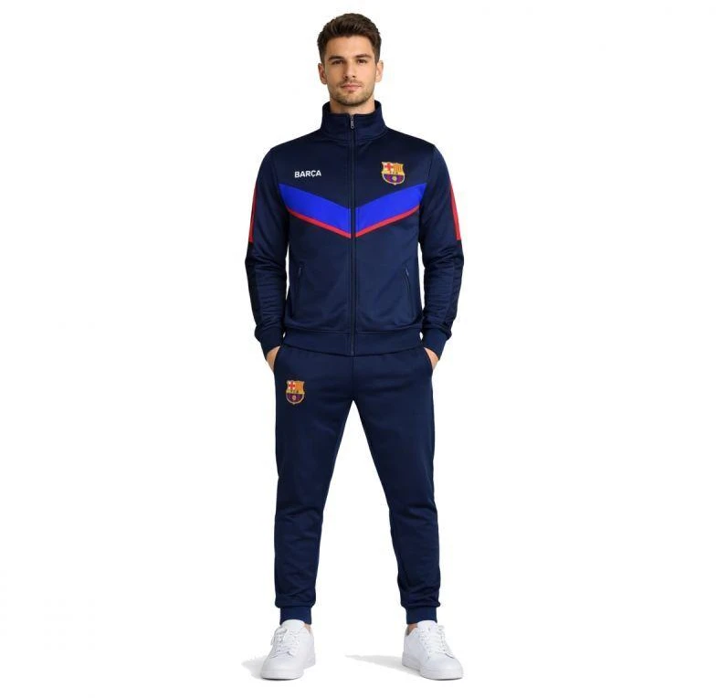 FC Barcelona Vyriškas sportinis kostiumas Chandal Barca Iconic 5002CHIC