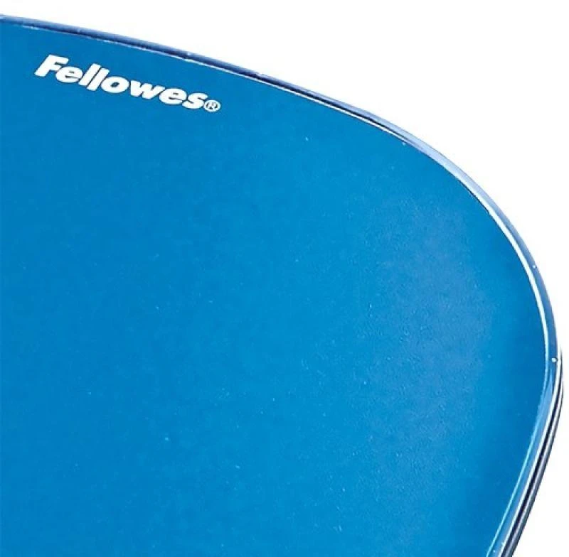 FELLOWES CRYSTAL Mėlynas Pelės kilimėlis w/ riešo atrama