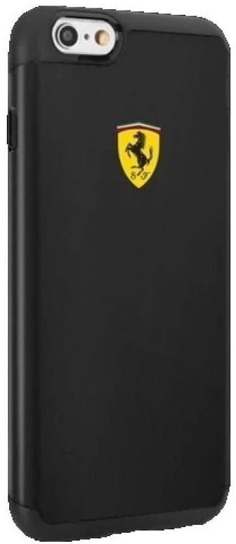 Ferrari kietas dėklas FESPHCP6BK Apple iPhone 6/6S shockproof juodos spalvos
