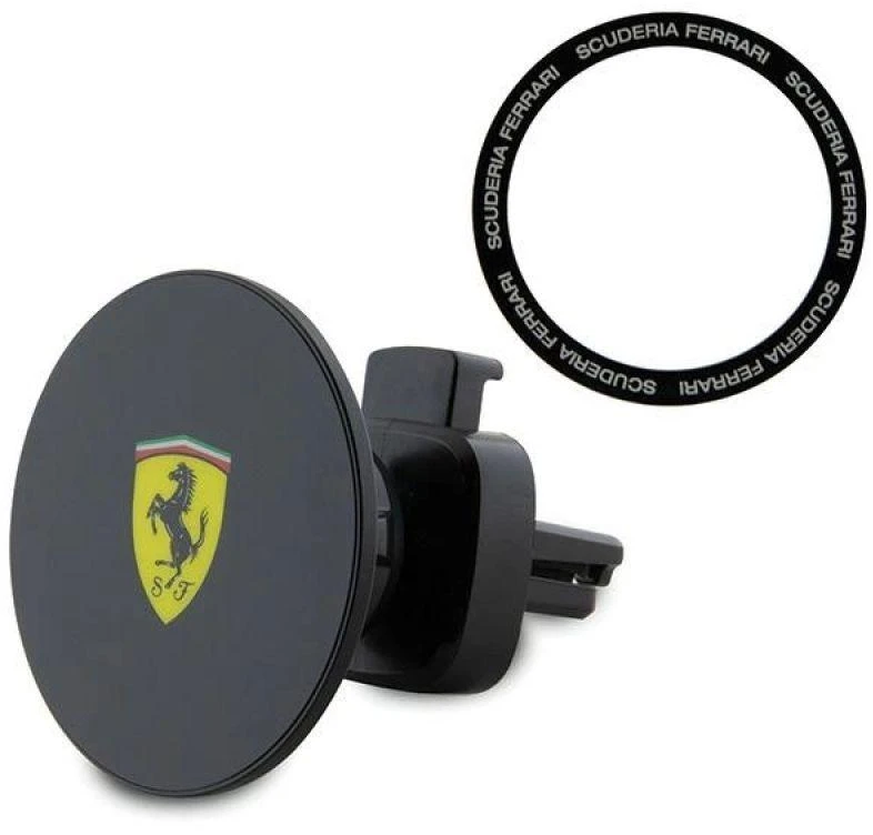 Ferrari FECHMMAK magnetic holder for grille juodos spalvos 2023 Collection MagSafe