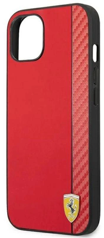 Ferrari FEHCP14MAXRE Apple iPhone 14 Plus / 15 Plus 6.7″ red kietas dėklas Carbon