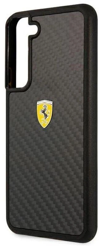 Ferrari FEHCS22MFCAK S22+ S906 juodos spalvos kietas dėklas On Track Real Carbon