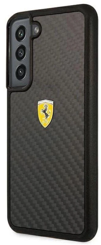 Ferrari FEHCS22SFCAK S22 S901 juodos spalvos kietas dėklas On Track Real Carbon