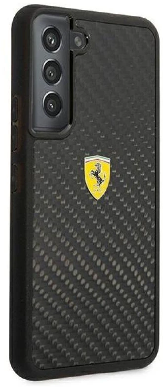 Ferrari FEHCS22SFCAK S22 S901 juodos spalvos kietas dėklas On Track Real Carbon
