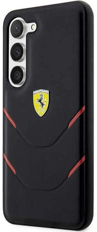 Ferrari FEHCS23SPBAK S23 S911juodos spalvos kietas dėklas Hot Stamp Lines