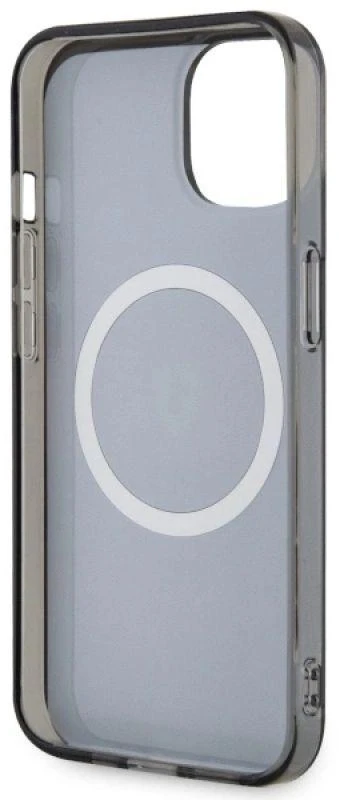 Ferrari FEHMP14SUCOK Apple iPhone 14 / 15 / 13 6.1″ juodos spalvos kietas dėklas IMD Combi Magsafe