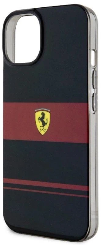 Ferrari FEHMP14SUCOK Apple iPhone 14 / 15 / 13 6.1″ juodos spalvos kietas dėklas IMD Combi Magsafe