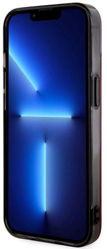 Ferrari FEHMP14SURKR Apple iPhone 14 / 15 / 13 6.1″ red kietas dėklas Translucent Magsafe