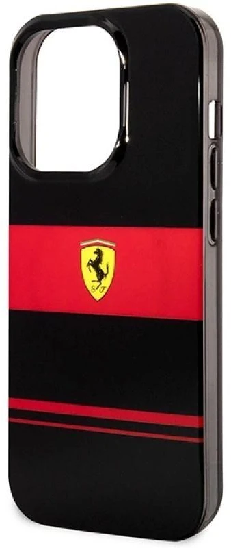 Ferrari FEHMP14XUCOK Apple iPhone 14 Pro Max 6.7″ juodos spalvos kietas dėklas IMD Combi Magsafe