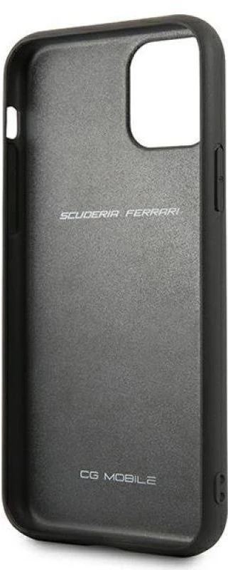 Apple iPhone 11 Pro Ferrari dėklas Off Track odinis (FEOBAHCN58RE) raudonos spalvos