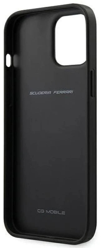 Ferrari FEOGOHCP12LRE Apple iPhone 12 Pro Max 6,7″ red kietas dėklas Off Track Perforated