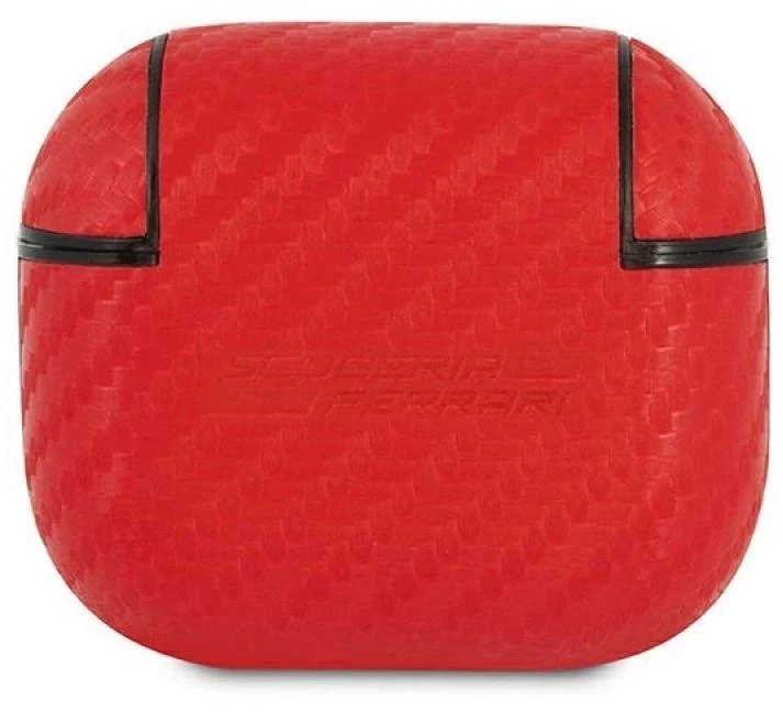 Ferrari FESA3CARE AirPods 3 dėklas red On Track PU Carbon