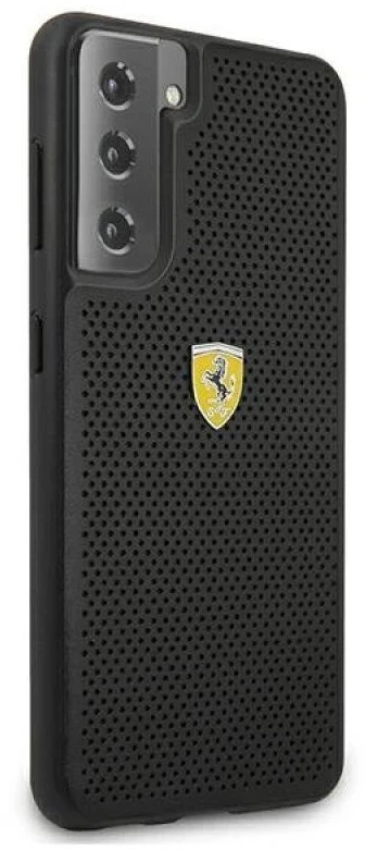 Ferrari FESPEHCS21MBK S21+ G996 juodos spalvos kietas dėklas On Track Perforated