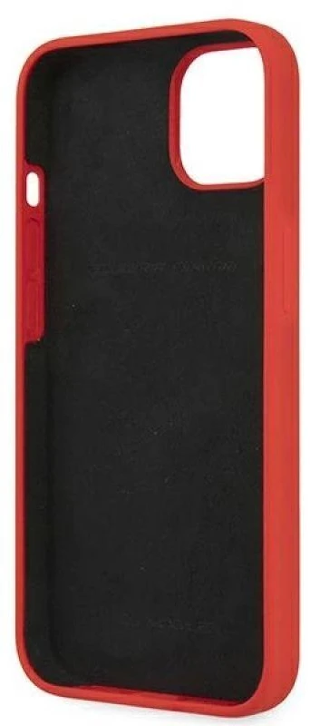 Ferrari FESSIHCP13SRE Apple iPhone 13 mini 5,4″ red kietas dėklas Silicone