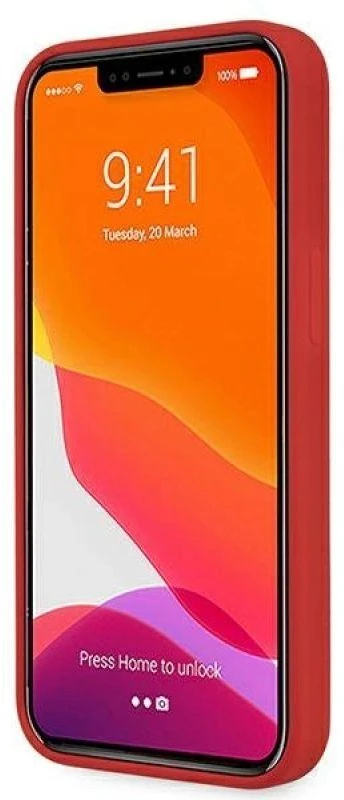 Ferrari FESSIHCP13SRE Apple iPhone 13 mini 5,4″ red kietas dėklas Silicone