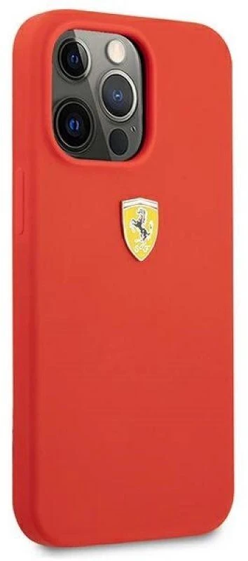 Apple iPhone 13 Pro Max Ferrari dėklas Silicone (FESSIHCP13XRE) raudonos spalvos