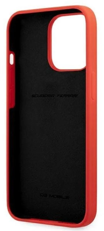 Apple iPhone 13 Pro Max Ferrari dėklas Silicone (FESSIHCP13XRE) raudonos spalvos