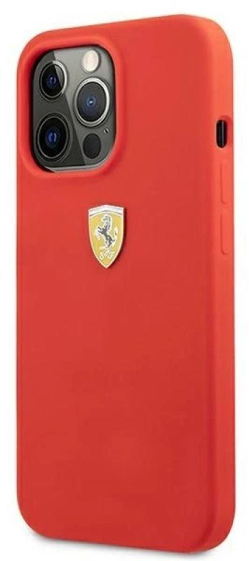 Apple iPhone 13 Pro Max Ferrari dėklas Silicone (FESSIHCP13XRE) raudonos spalvos