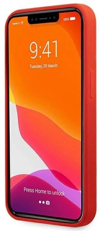 Apple iPhone 13 Pro Max Ferrari dėklas Silicone (FESSIHCP13XRE) raudonos spalvos