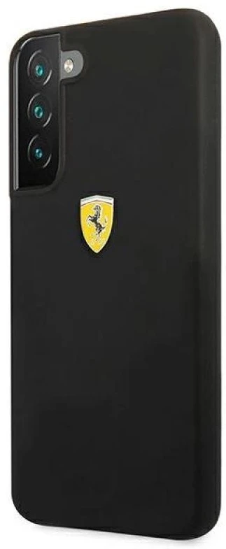 Ferrari FESSIHCS22MBK S22+ S906 juodos spalvos kietas dėklas On Track Silicone