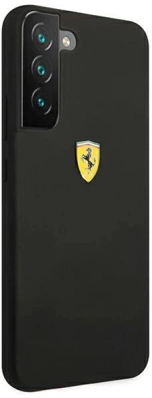 Ferrari FESSIHCS22MBK S22+ S906 juodos spalvos kietas dėklas On Track Silicone