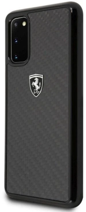 Ferrari kietas dėklas FEHCAHCS62BK S20 G980 juodos spalvos Carbon Heritage