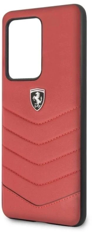 Ferrari kietas dėklas FEHQUHCS69RE S20 Ultra G988 red Heritage