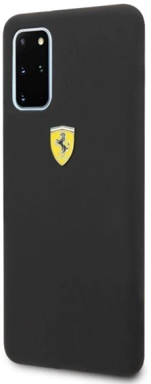Samsung Galaxy S20+ Ferrari dėklas silikoninis (FESSIHCS67BK) juodos spalvos