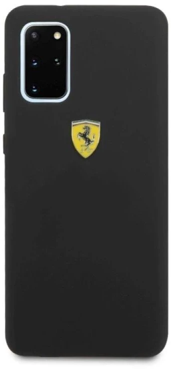 Samsung Galaxy S20+ Ferrari dėklas silikoninis (FESSIHCS67BK) juodos spalvos