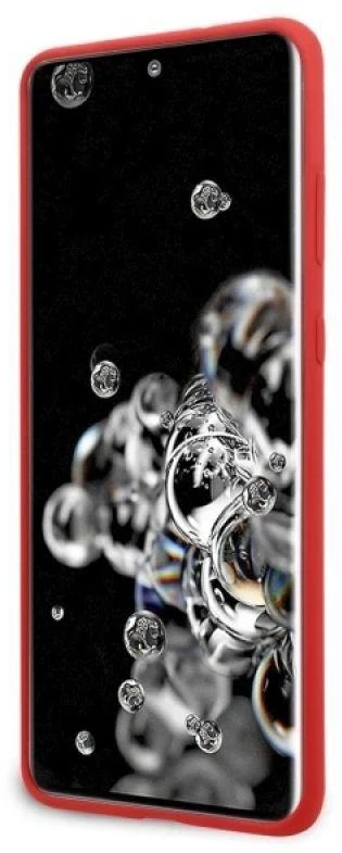 Samsung Galaxy S20 Ultra Ferrari dėklas silikoninis (FESSIHCS69RE) raudonos spalvos