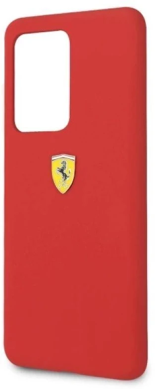 Samsung Galaxy S20 Ultra Ferrari dėklas silikoninis (FESSIHCS69RE) raudonos spalvos
