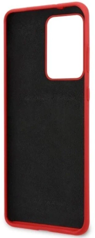 Samsung Galaxy S20 Ultra Ferrari dėklas silikoninis (FESSIHCS69RE) raudonos spalvos