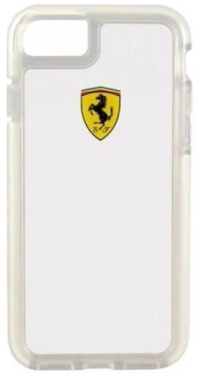 Ferrari kietas dėklas FEGLHCP7TR Apple iPhone 7/8/SE 2020 / SE 2022 skaidrus Shockproof