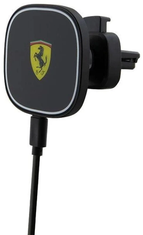 Ferrari 15W FECHMGLK induction holder for juodos spalvos MagSafe grille
