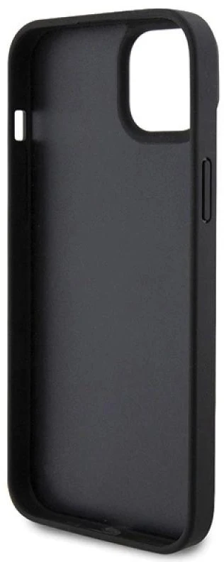 Ferrari FEHCP15MPTWK Apple iPhone 15 Plus /14 Plus 6.7″ juodos spalvos kietas dėklas Twist Metal Logo