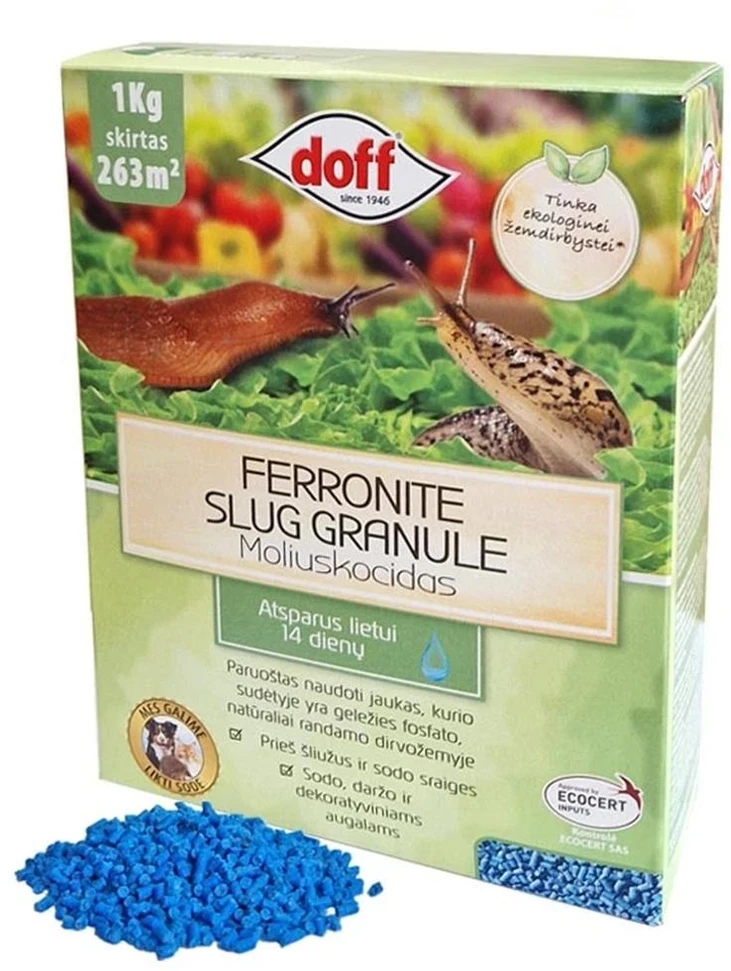 FERRONITE SLUG GRANULE moliuskocidas, 1kg