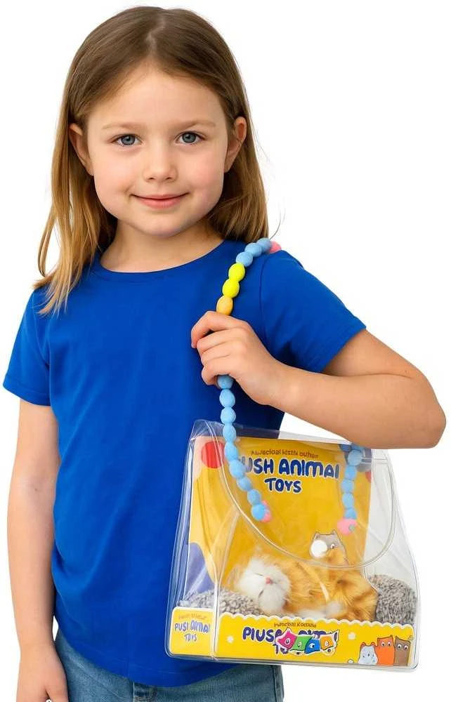 Lean Toys Dekoratyvinė figūrėlė – mieganti katė su pagalvėle