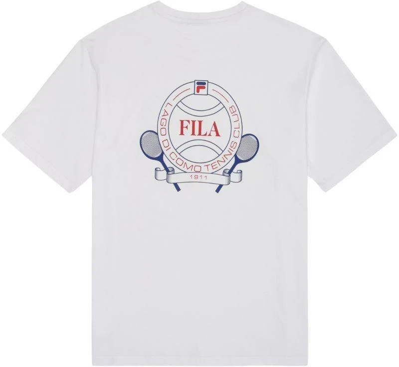 Fila Parella vyriški marškinėliai balti FAM1108 10001