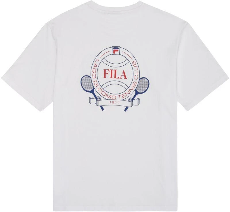 Fila Parella vyriški marškinėliai balti FAM1108 10001