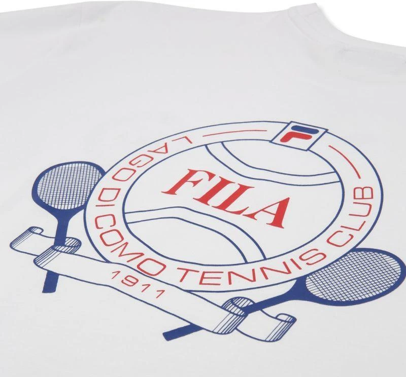 Fila Parella vyriški marškinėliai balti FAM1108 10001